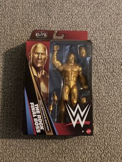 Mattel WWE Elite Collection The Rock Final Boss Collectors Edition Brand New In Box Figure