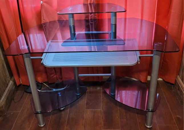 Glass Desk