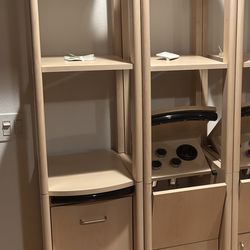 Salon station lot 5 cabinets 4 racks take all Belvedere