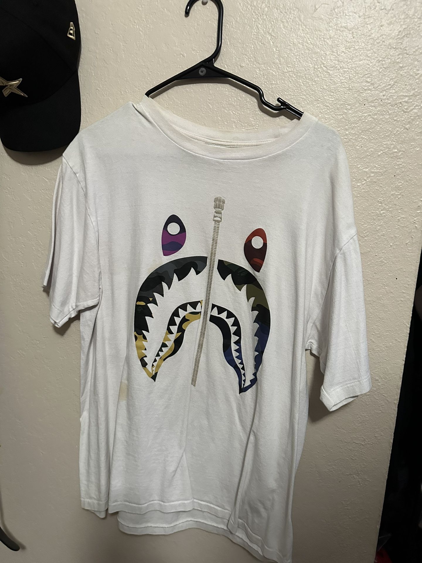 Bape Shark T Shirt Size XL