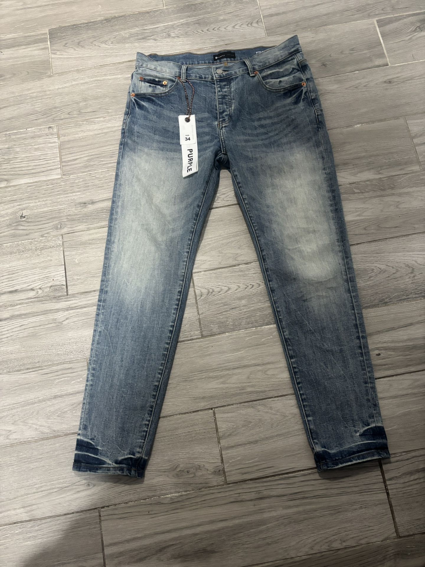 Purple Jeans Size 34