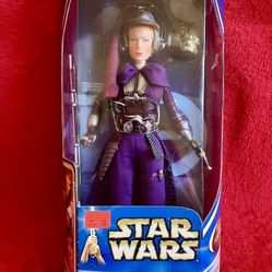 STAR WARS ATTACK OF THE CLONES ZAM WESELL ACTION FIGURE FULLY POSEABLE 2002  ‼️ See MOre COllection Here ....