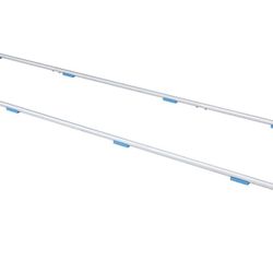 NEW! PROAIM 12ft Straight Aluminum Camera Dolly Track. Diameter-32mm. Center Distance -28”. Payload up to 400kg / 882lb.