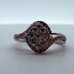 14K Gold & Diamond Engagement Ring