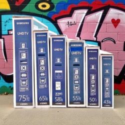 65 “ Samsung Smart 4K Hdr Crystal TV