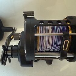 ***LIKE NEW*** Penn Fathom II 50-LW (Levelwind) Conventional Saltwater Fishing Reel (Right Hand)