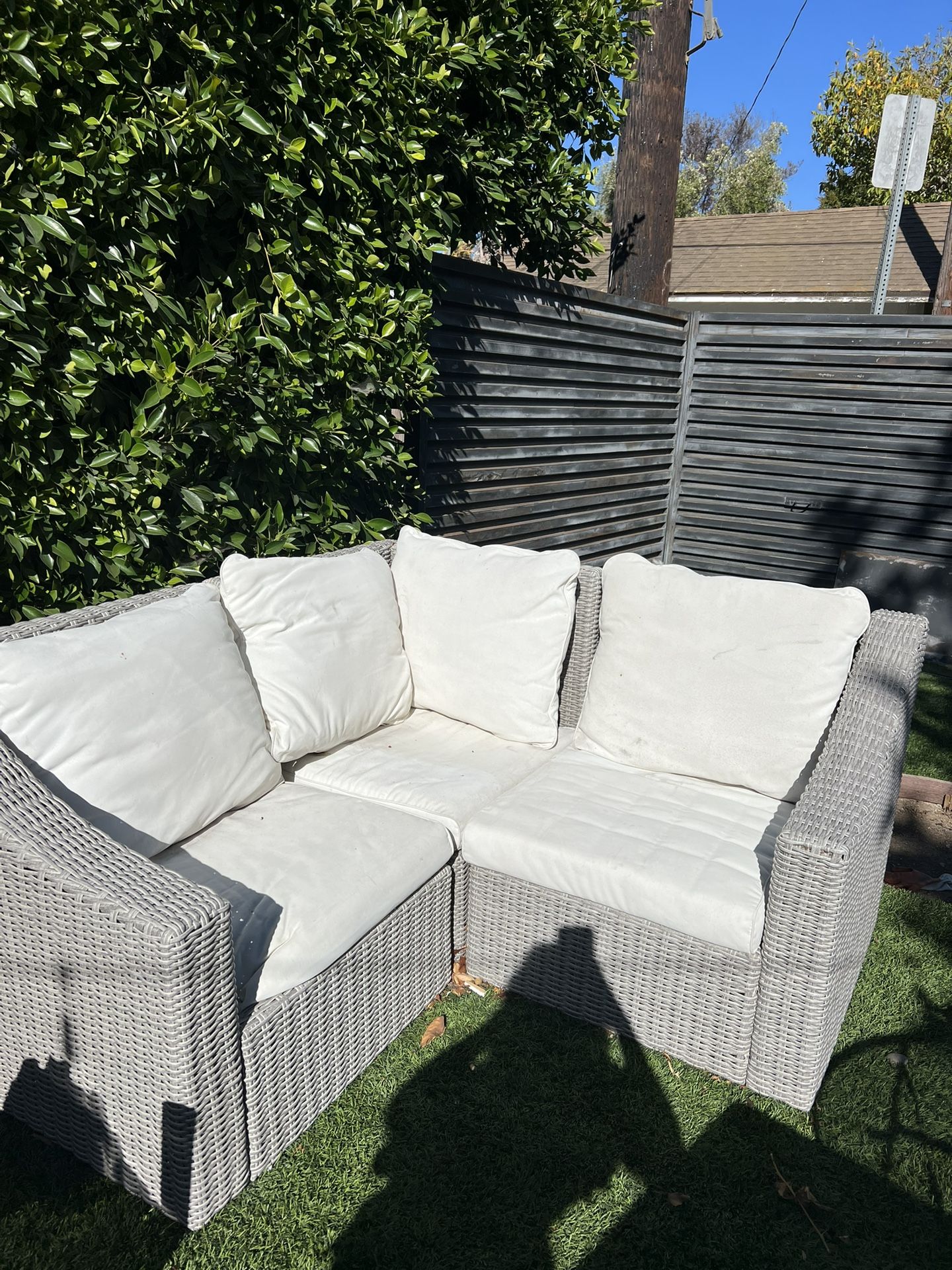 Used Outdoor Corner Seat