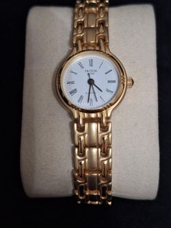 Triton Suisse Women's Gold Tone Watch