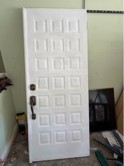 Metal door