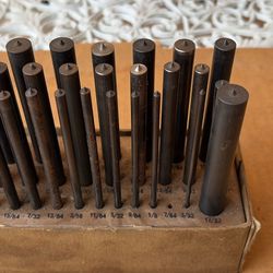 Center Punches Hardened Steel Made In USA 27 Pcs 