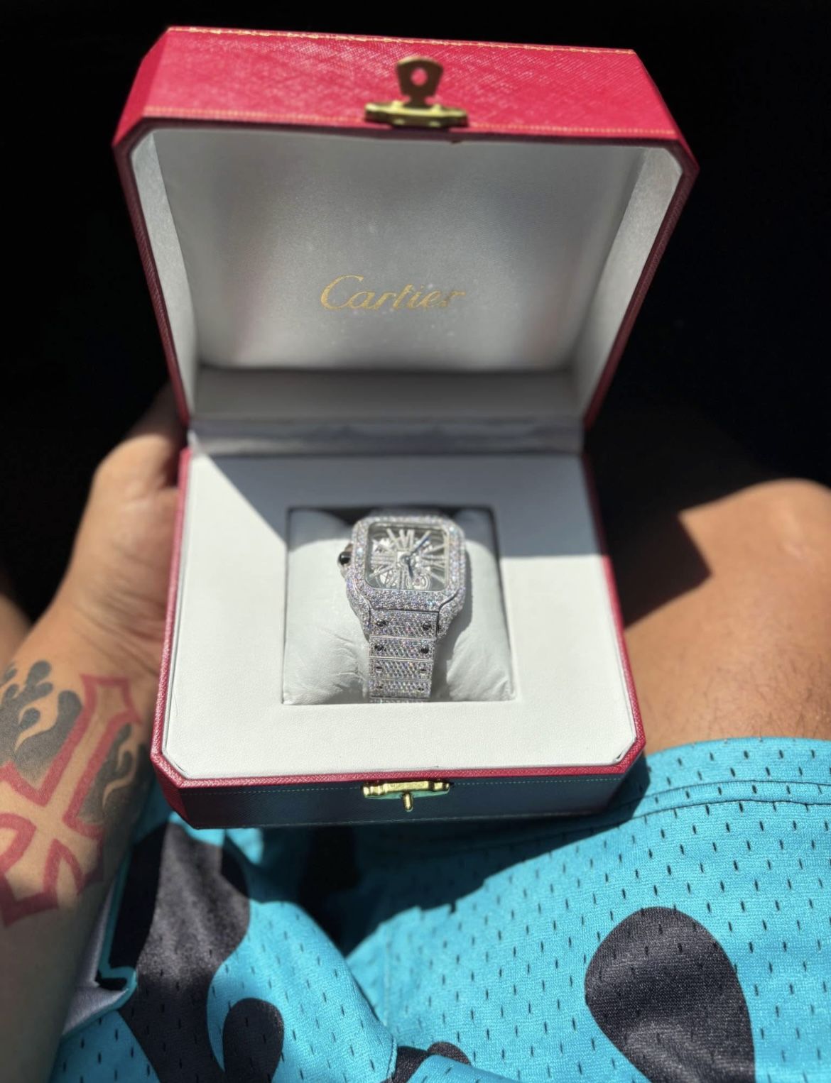 Fully Bussdown Cartier VVS