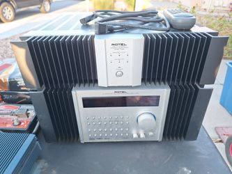 Rotel RSX-1065 Receiver & RMB-1066 Amplifier Bundle