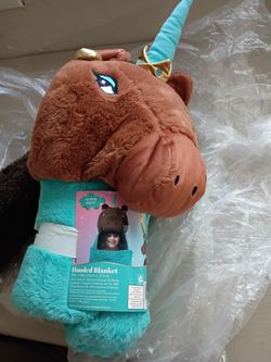 Hooded Blanket / Unicorn 