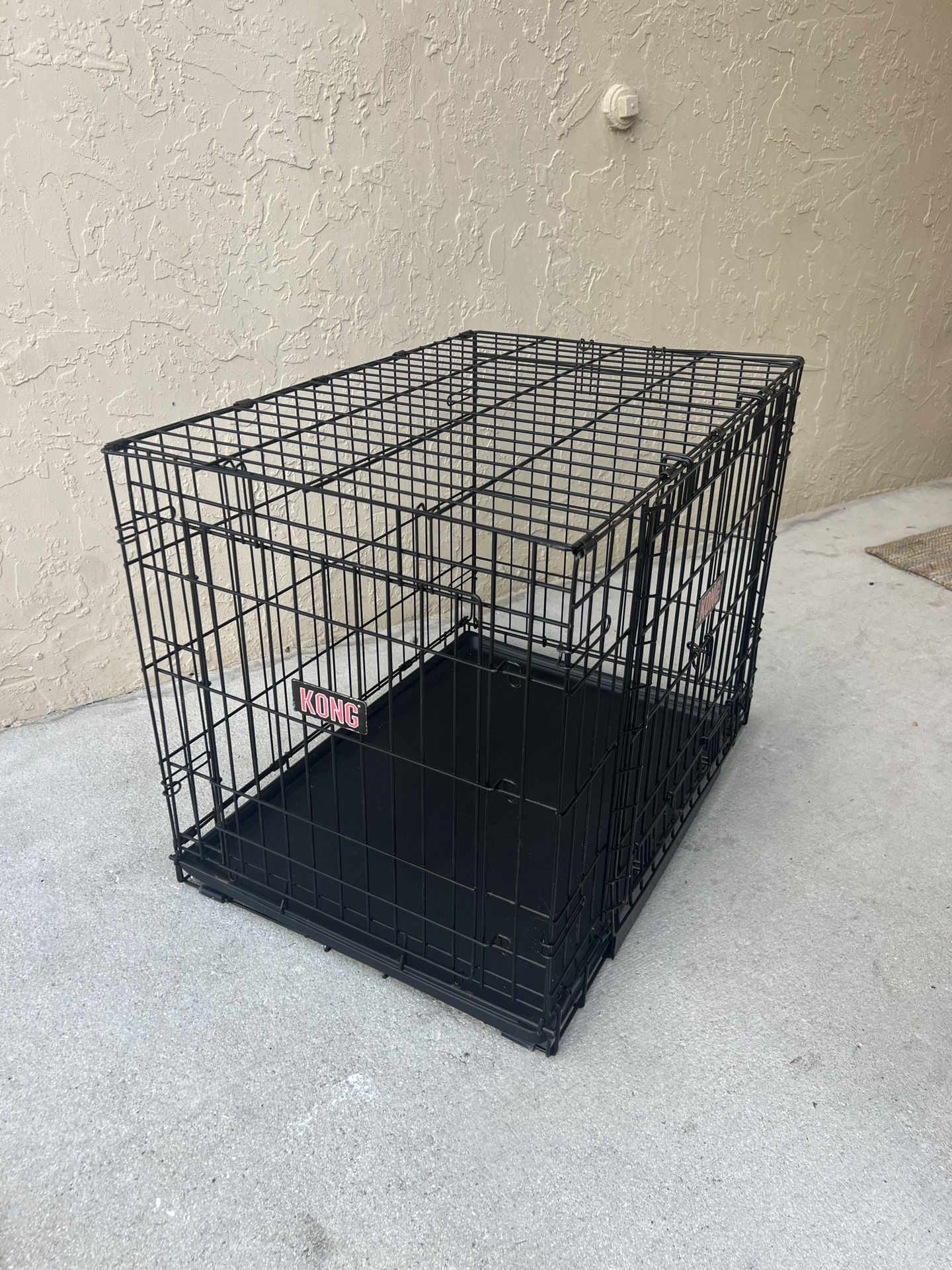 Carry Double Door Collapsible Wire Dog Crate, 30 * 21* 24