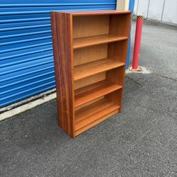 Mid Century Modern Cherry Bookshelf