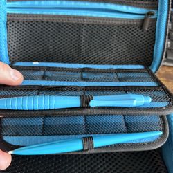 Black & Blue Case For Nintendo DS/3DS Systems