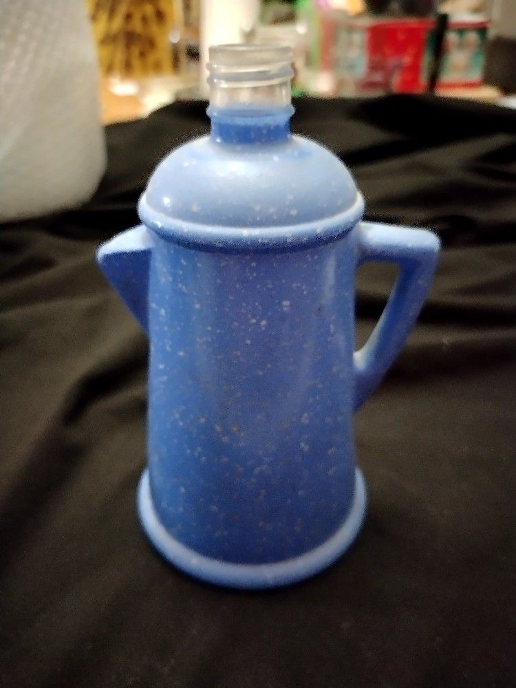 Vintage Avon Country Style Coffee Pot Hand Lotion Bottle