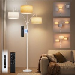 3-Light Arc Floor Lamp