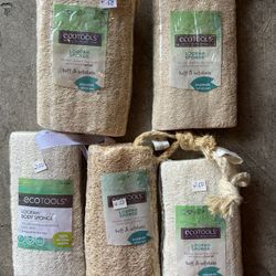5 EcoTools Loofah Body Sponges