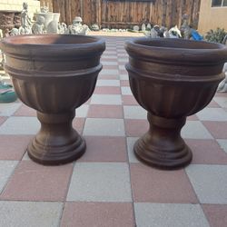 New Flower Pots Made Out Of Cement Perfect Gift 🎁 