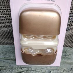 New Double Ended Facial Ice Roller Reduce Puffiness Relief Migraine Facial Gold 