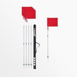 Capelli Sport Official Corner 4 Flag Poles 66"H