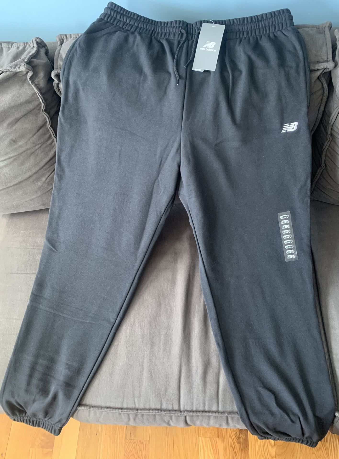New Balance Relaxed Charcoal Joggers