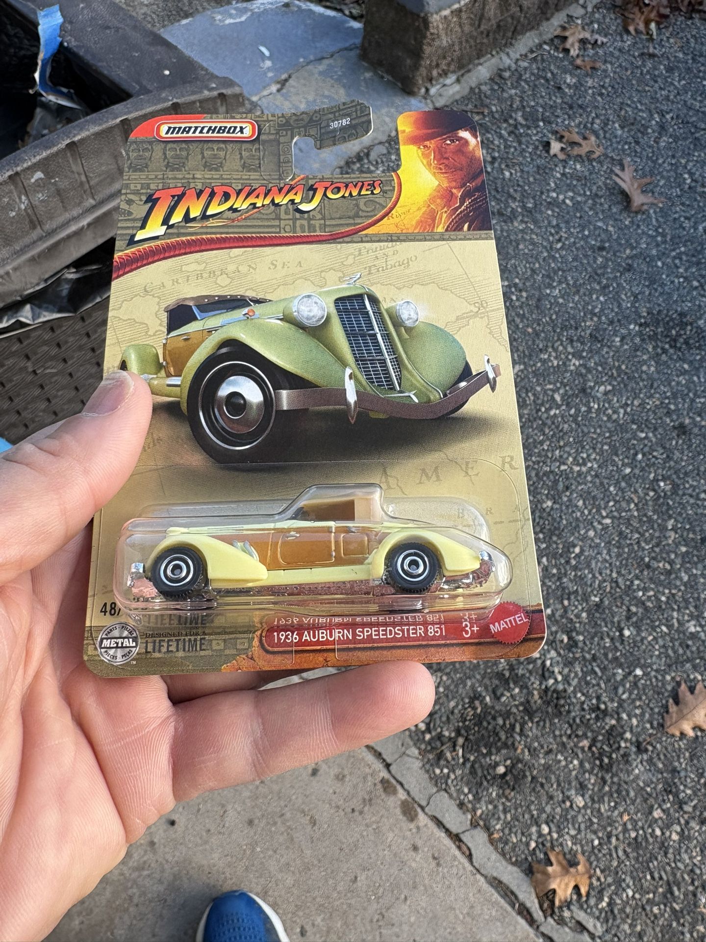 2023 Matchbox - #48 1936 Auburn Speedster 851 Indiana Jones