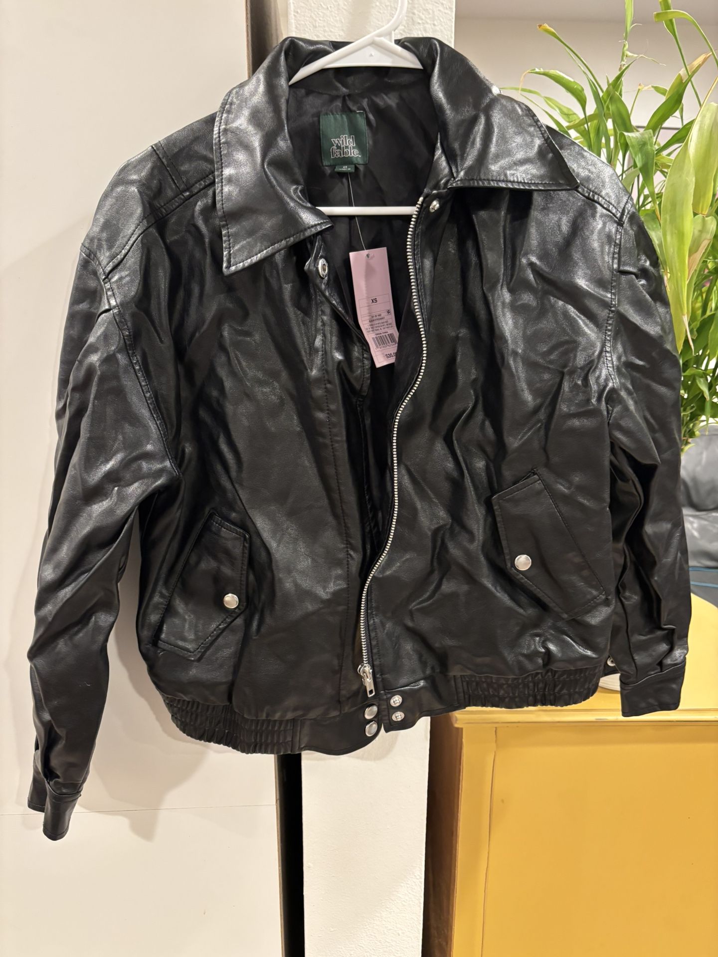 Women’s Size XS Leather Jacket