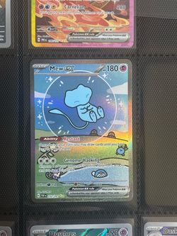 Mew ex 232/091 SIR Paldean Fates Bubble Mew