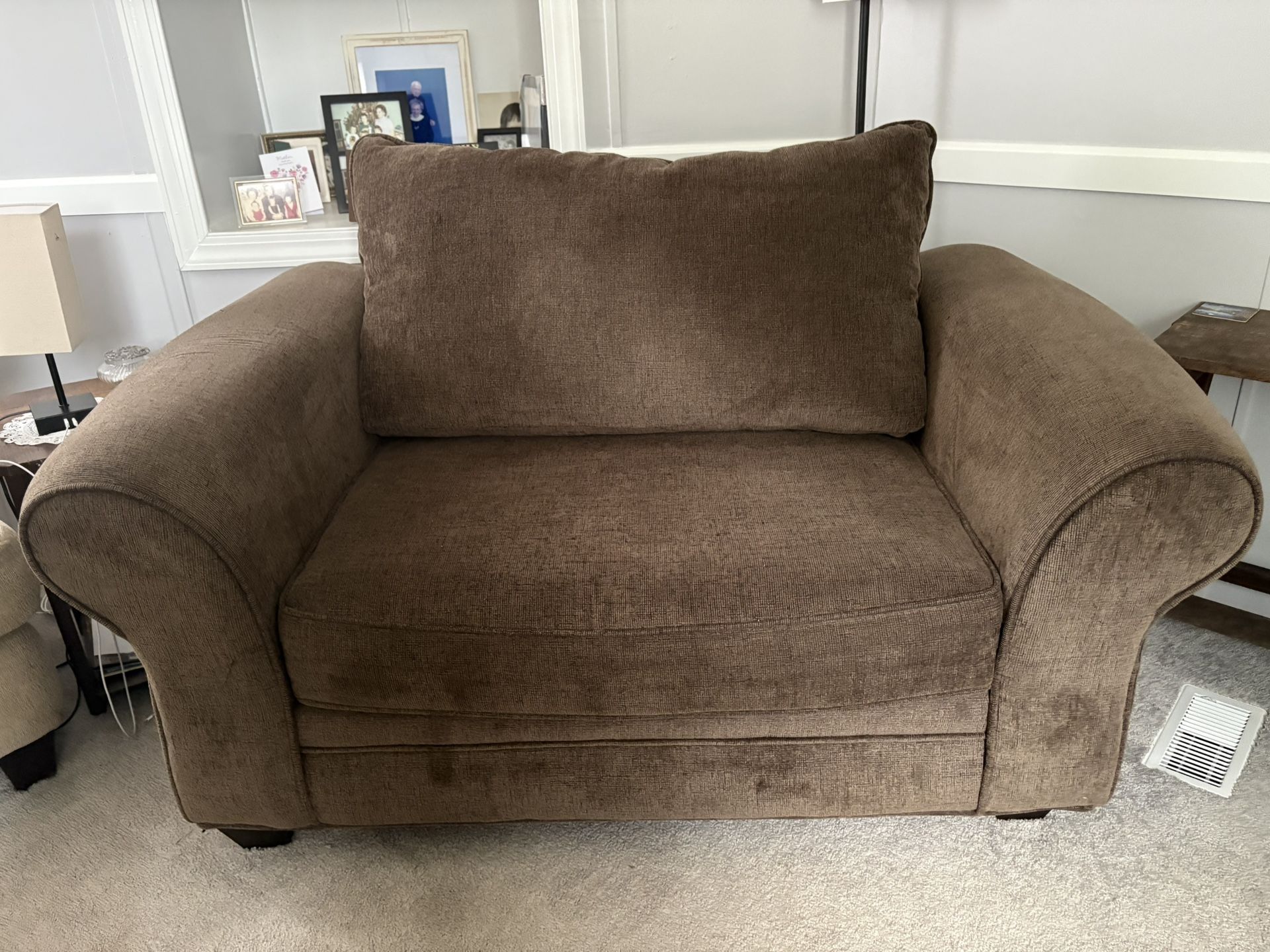 XL chair & ottoman 