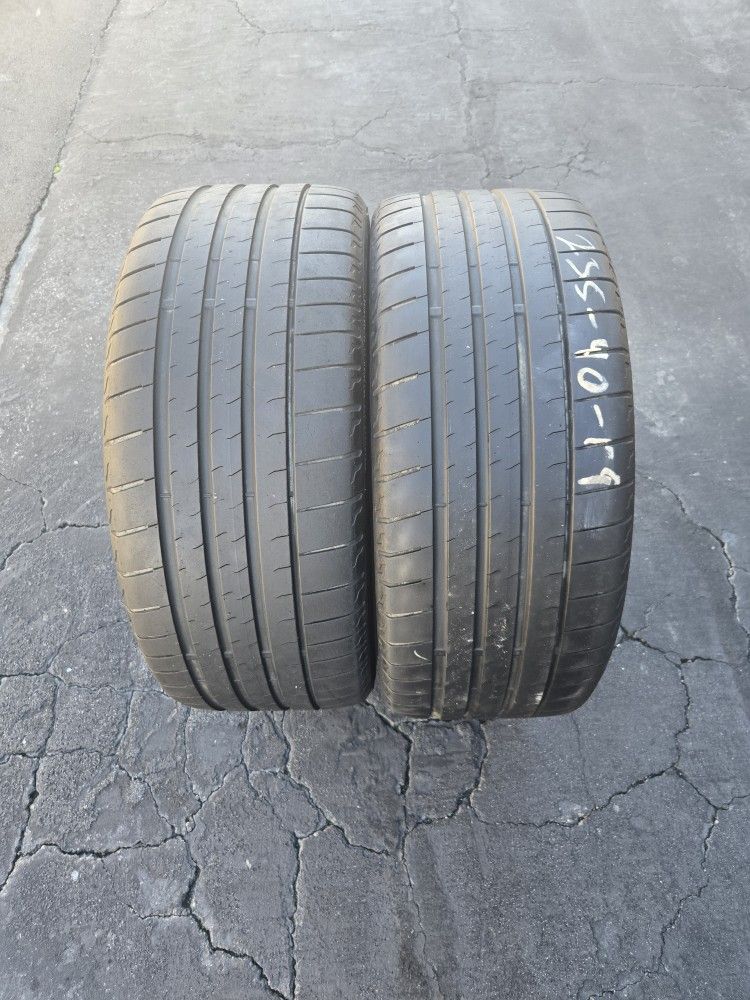 2. Tires. 235. 40. 19. Bridgestone
