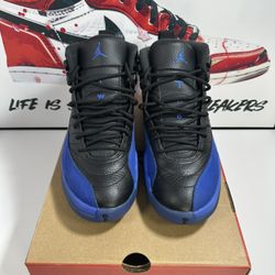 Jordan 12  Retro Black Game Royals (size 9.5M)