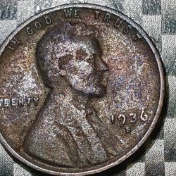 This One Is A (1936S)Steel Penny Collectors Collectable Extremely RARE Lincoln 