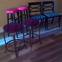 Stools,  Chairs Each Set $85.00