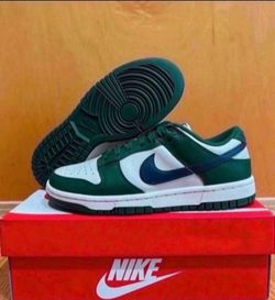 Nike Dunk Low Retro Gorge Green Midnight Navy Womens Size 7 Brand New