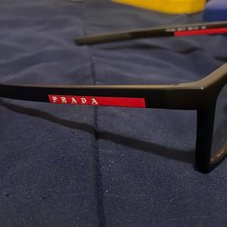 Prada Linea Rossa Eyeglasses Matte Black