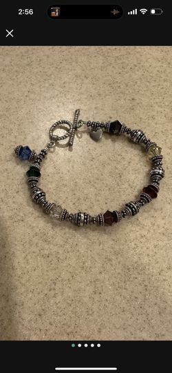 Silver Plated  Bracelet 7” Long