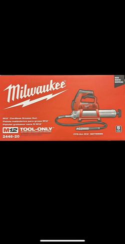 Milwaukee M12 Grease Gun.