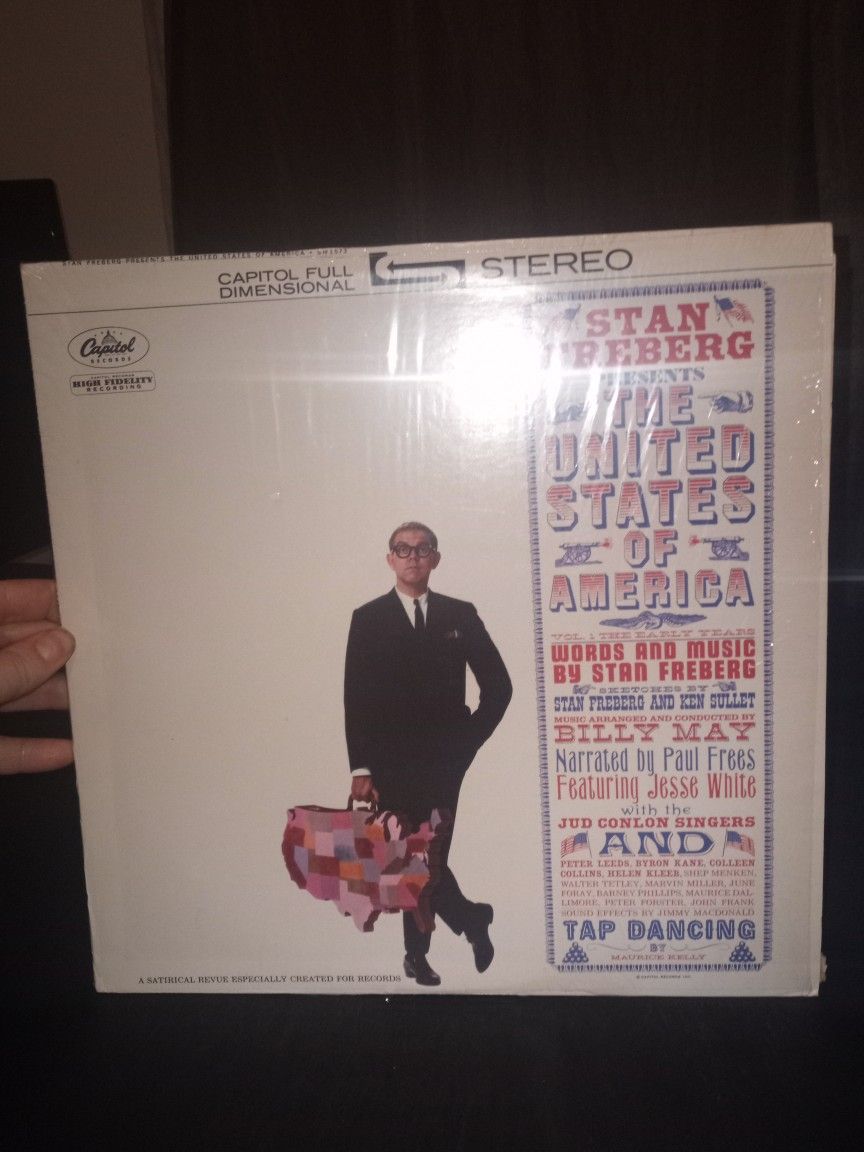 Vintage STAN freberg Preaents THE UNITED STATESVOF AMERICA 