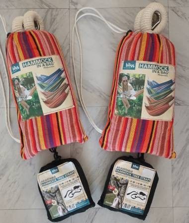 BRAND NEW - Bliss Hammocks & Bliss Tree Straps - $30 (Harahan)