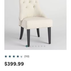 Set Of 4 Dining Room Chairs 