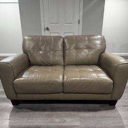 Leather Sofa Couch 
