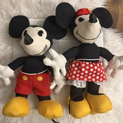 Vintage Minnie And Mickey 