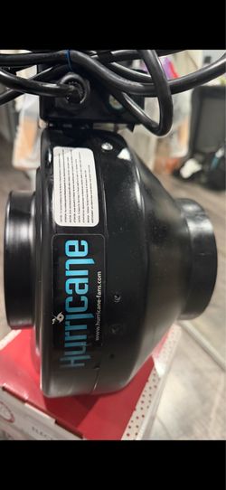 HURRICANE-8”AND 6” INLINE DUCT FAN. 2-TOTAL