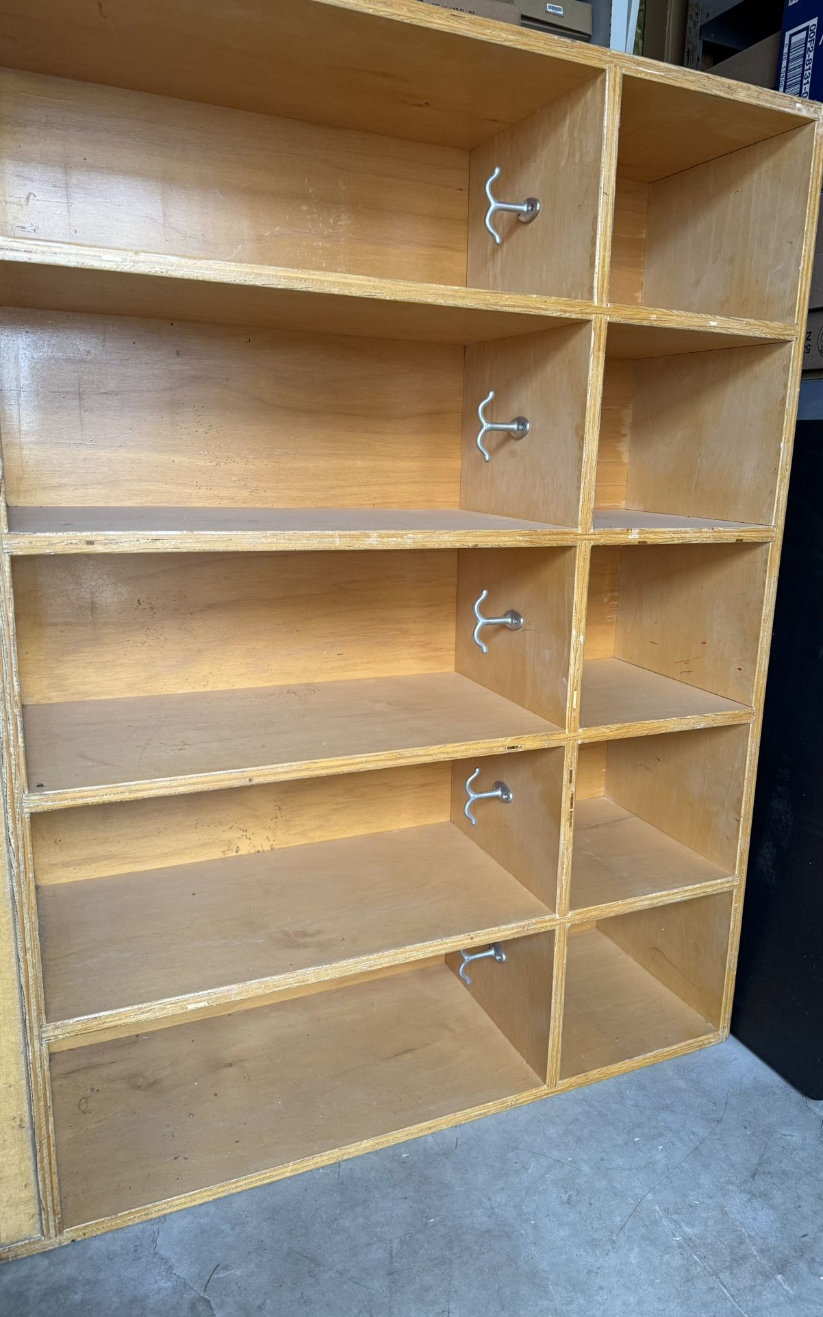 Cubby Coat Rack Shelf $30