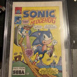 Sonic The Hedgehog Comic Premiere Issue 