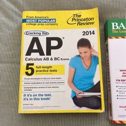 AP Chemistry And AP Calculus Books