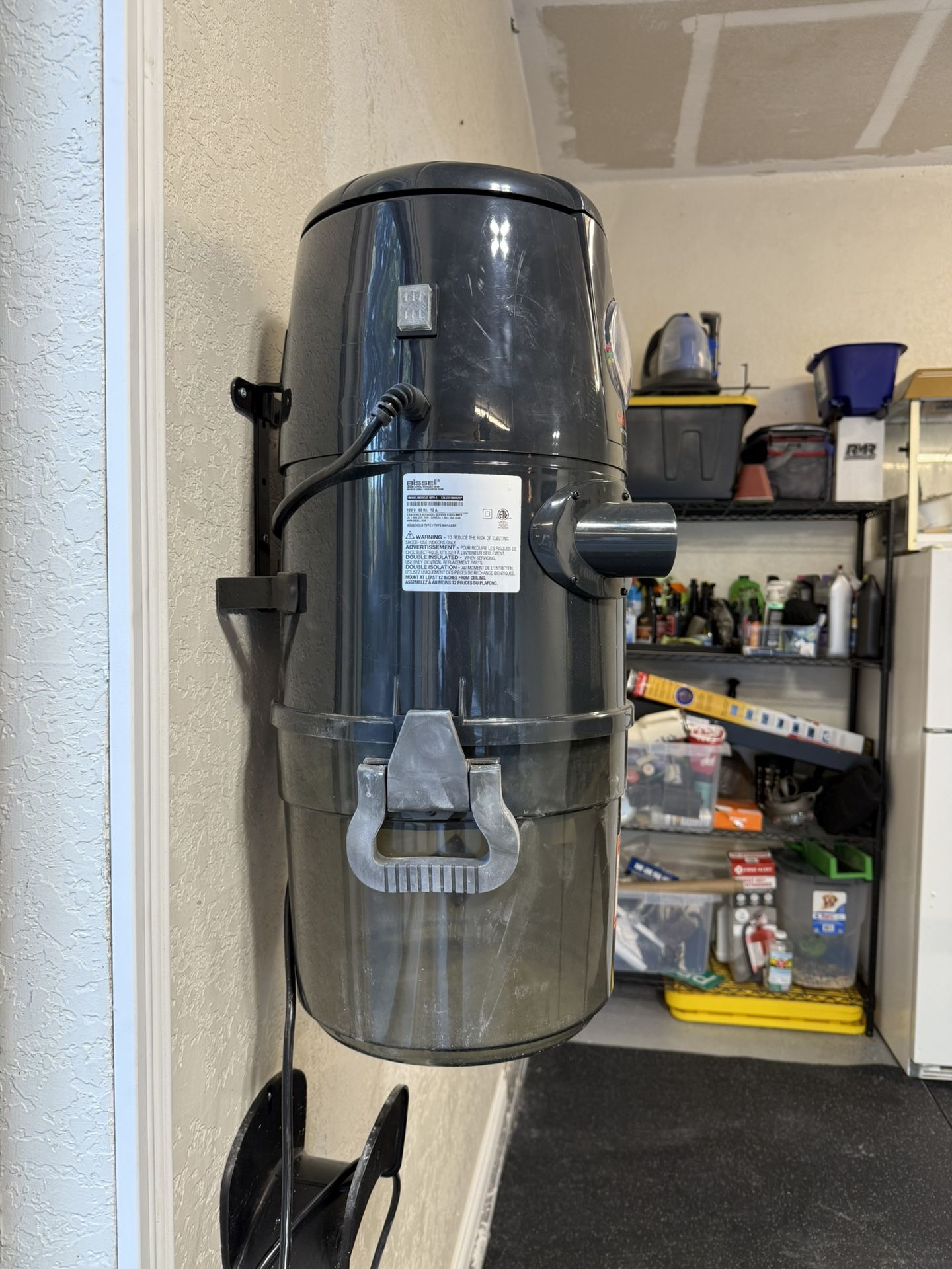 Garage Pro Mounted Wet/Dry Garage Vac