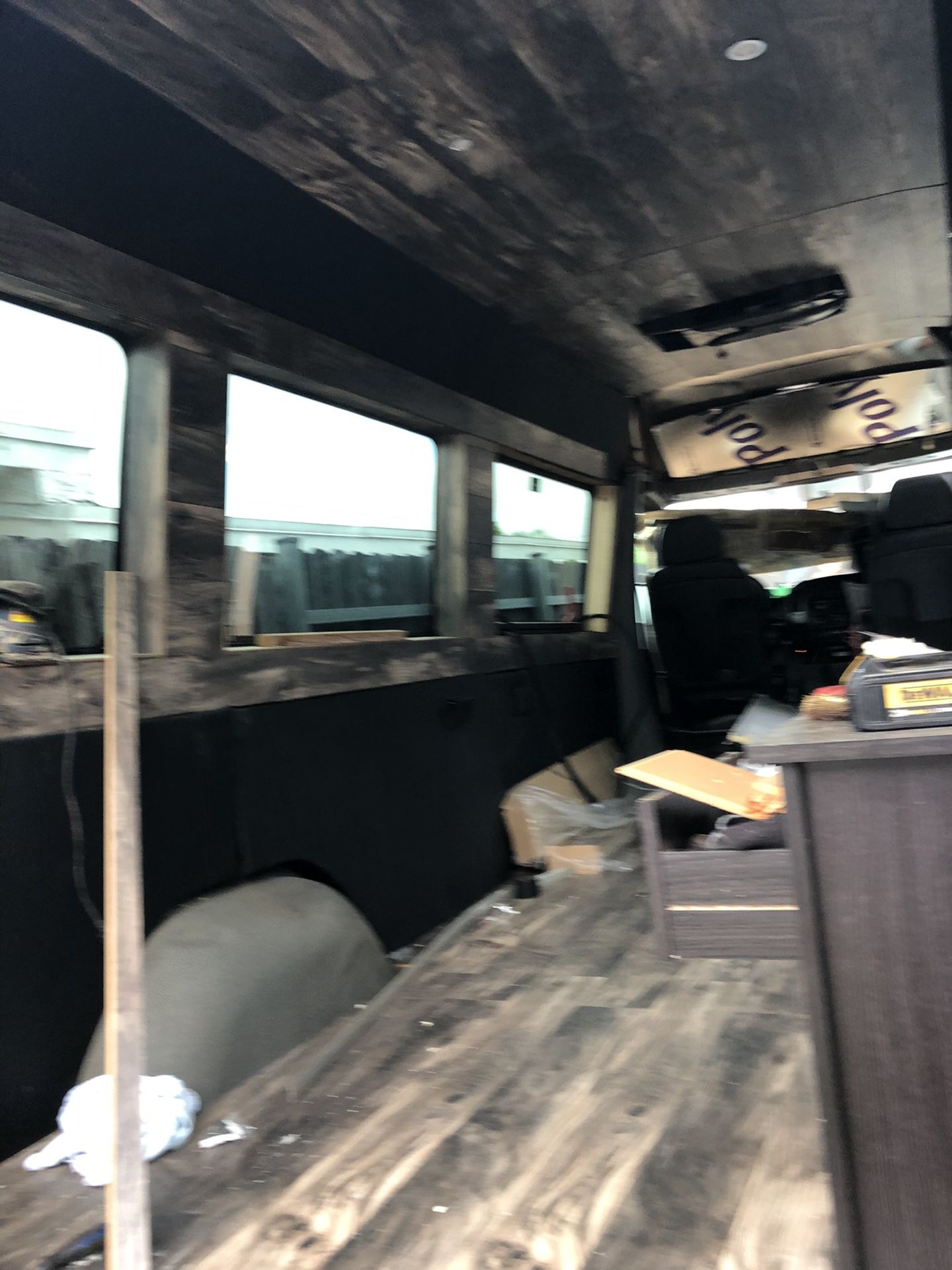 Food truck/Van conversion install